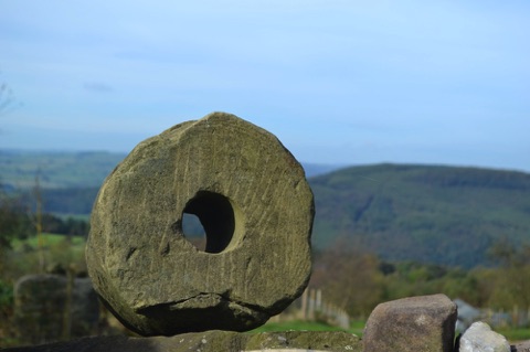 Mill stone, Peak District, UK